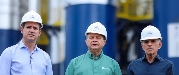 - Governador Carlos Brandão visitou as instalações da unidade de Balsas da Inpasa Brasil (Foto: Rodrigo Ribeiro)