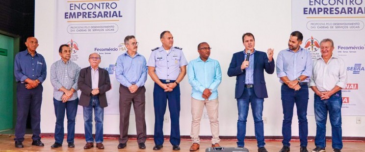 Cassiano Pereira Junior, secretário da Seinc, representou o governador Carlos Brandão, na abertura do evento